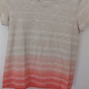 NWOT gently worn Zenenergy size 0 casual with color top